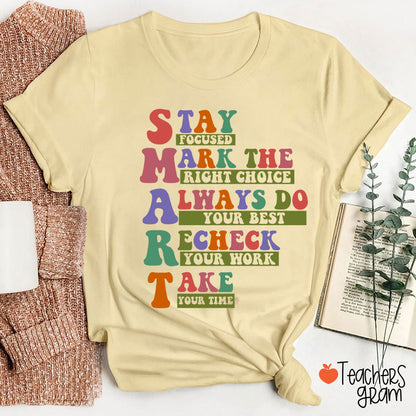 Smart Test Day Teacher T-Shirt