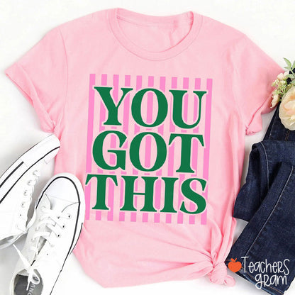 Personalized  Test Day Motivational Teacher T-Shirt